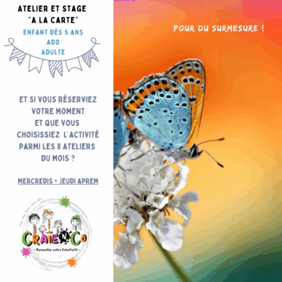 Atelier à la carte "Moment DIY" / stage créatif - Craie 'N Co