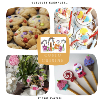 Ateliers Custo Cuisine / Craienco  / Ados 8-14 ans