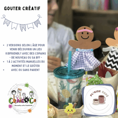 Goûter Créatif by Craie ' N Co
