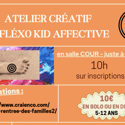 Atelier créa réflexo kid affective 