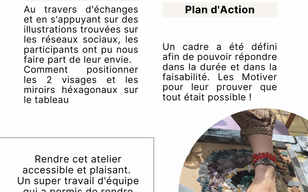 Atelier mosaique sénior