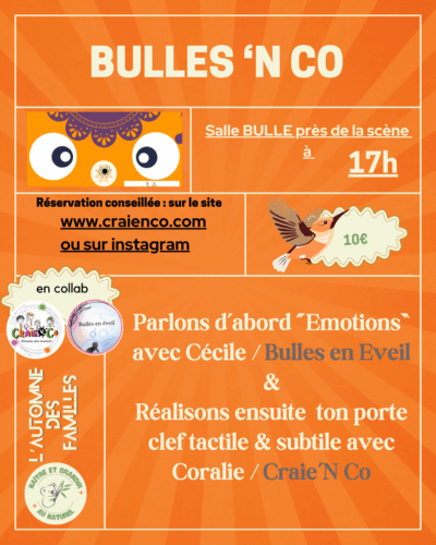 Ateliers BULLEs 'N CO "L' automne des familles"