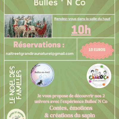 Ateliers BULLES 'N CO 