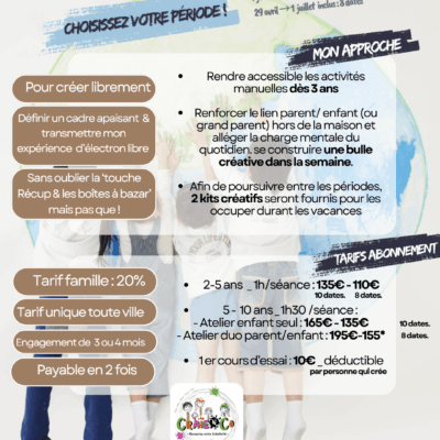 Mercredis créatifs / Craie 'N Co