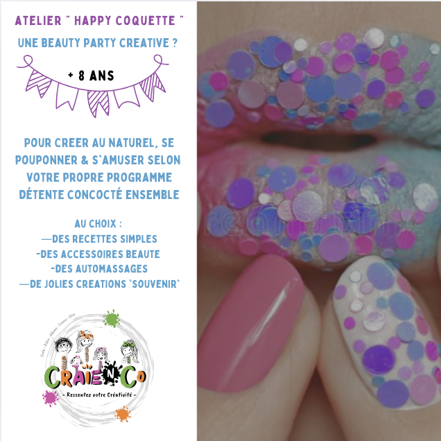 beauty party créative<br />
