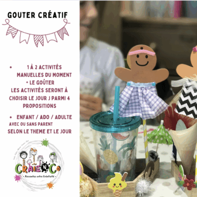 Goûter Créatif by Craie ' N Co