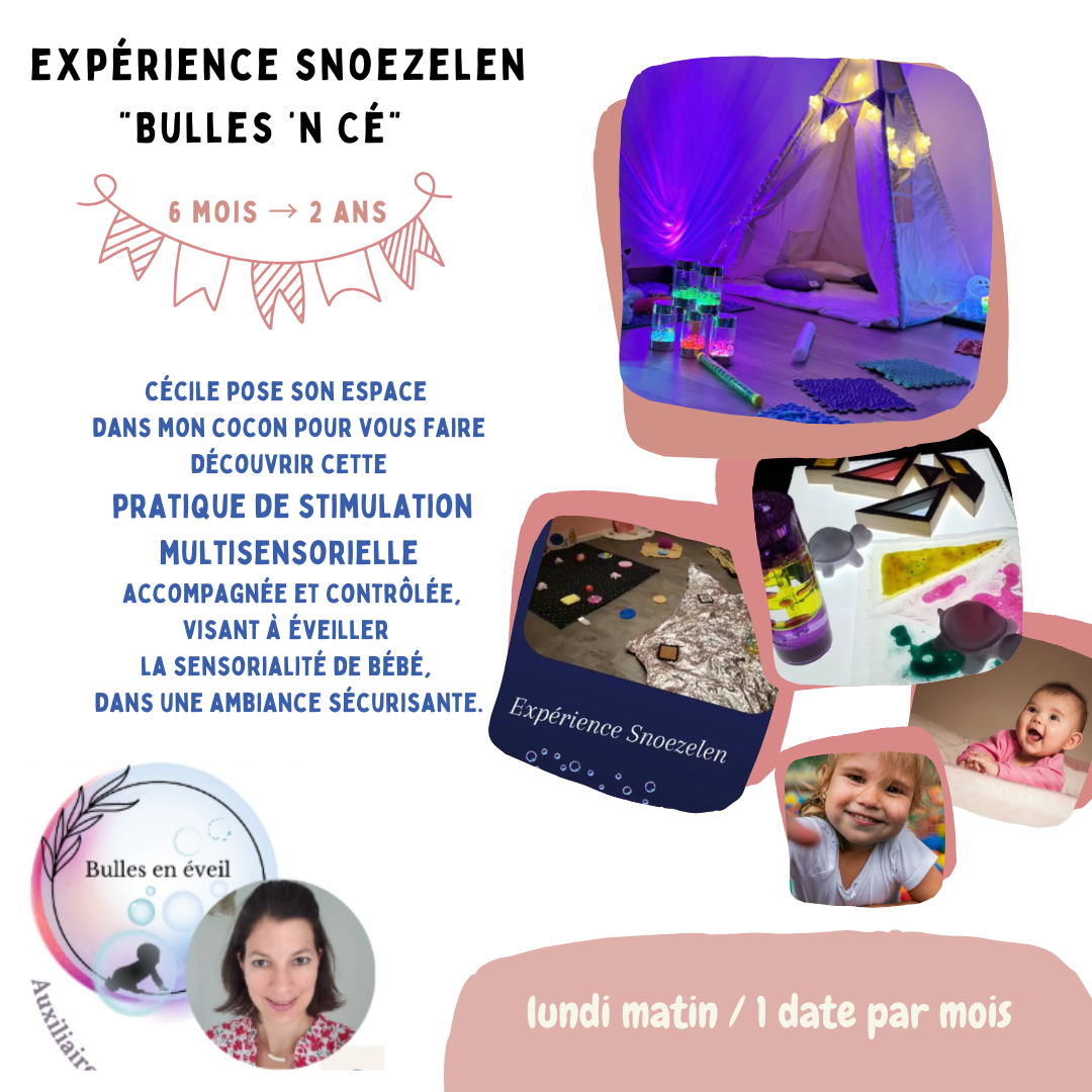 Bulles 'N Cé - Expérience snoezelen