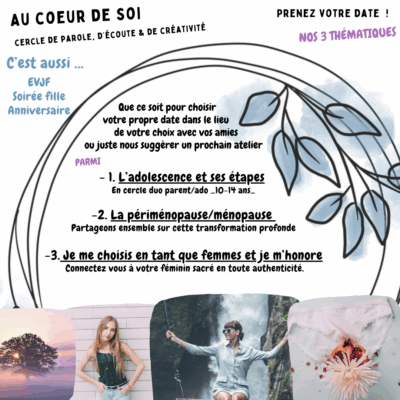 Cercles de Femmes : Parole, écoute et créativité - Sidonie Doula & Craie 'N Co