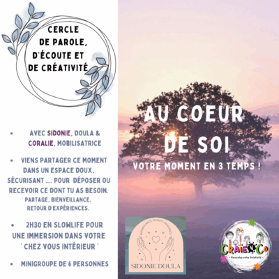 Cercles de Femmes : Parole, écoute et créativité - Sidonie Doula & Craie 'N Co