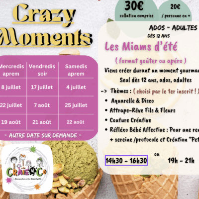 Miam's d'été / Craie 'N Co